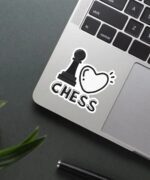 I Love Chess Sticker