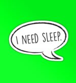 I Need Sleep Sticker