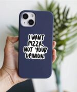 I Want Pizza Quote Sticker