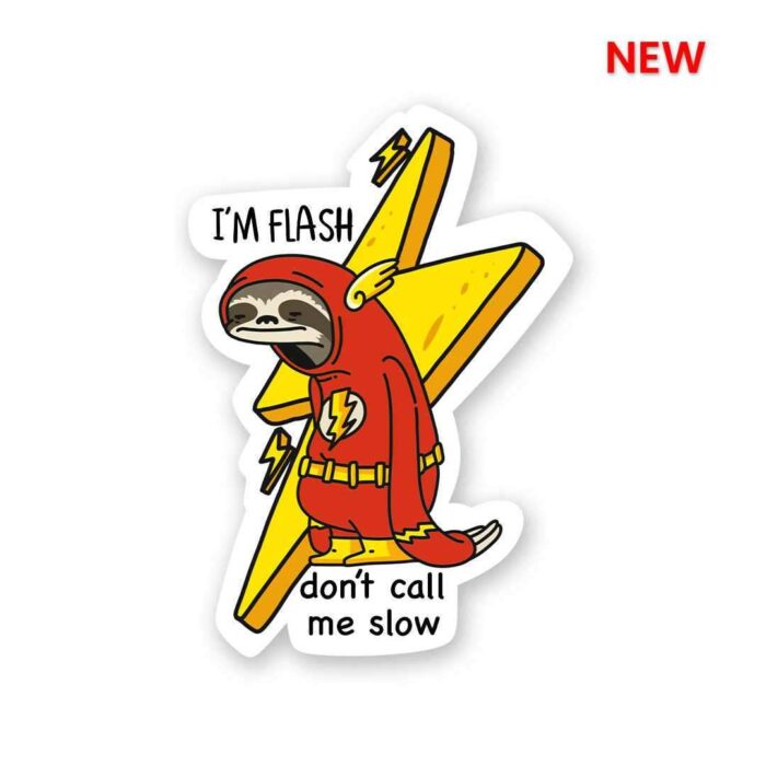 I Am Flash _ Sticker
