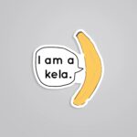 I Am A Kela Witty Stickers