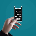 I Code In The Dark Sticker