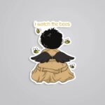 I Watch The Bees TV Shows Stickers