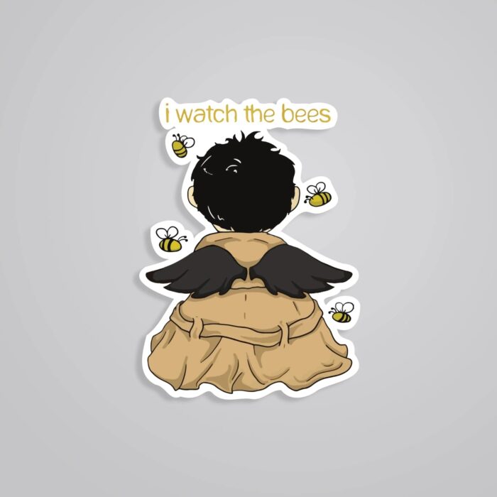 I Watch The Bees TV Shows Stickers