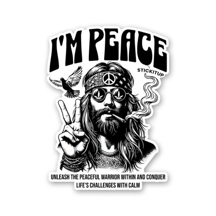 IM Peace Sticker