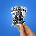IM Peace Sticker