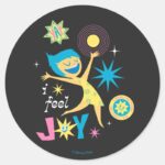 I Feel Joy Classic Round Sticker