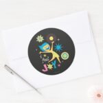 I Feel Joy Classic Round Sticker