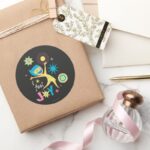 I Feel Joy Classic Round Sticker