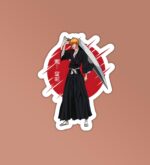 Ichigo Sword Circle Sticker Laptop Mobile Stickers