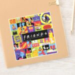 Iconic FRIENDS™ Pattern Sticker