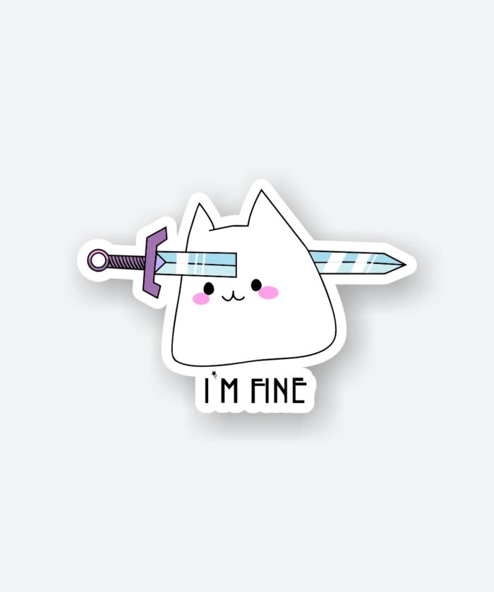 Im Fine Sticker