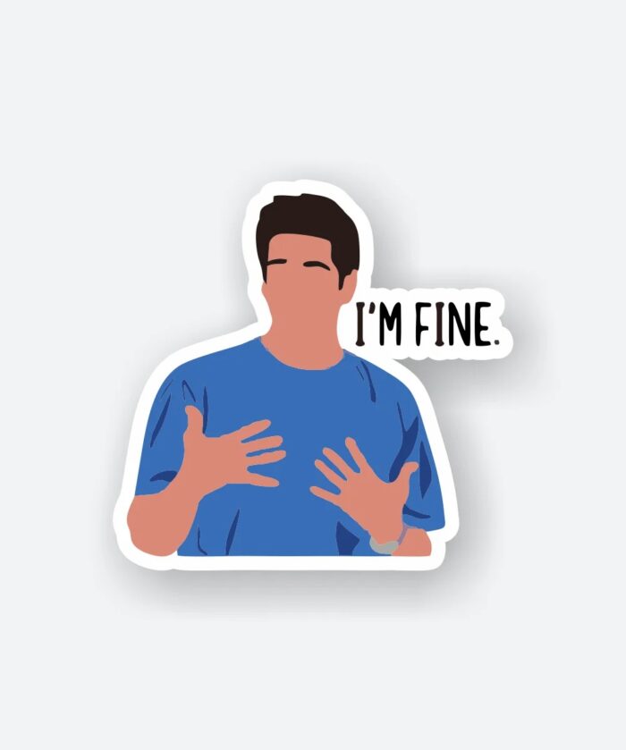 Im Fine Sticker