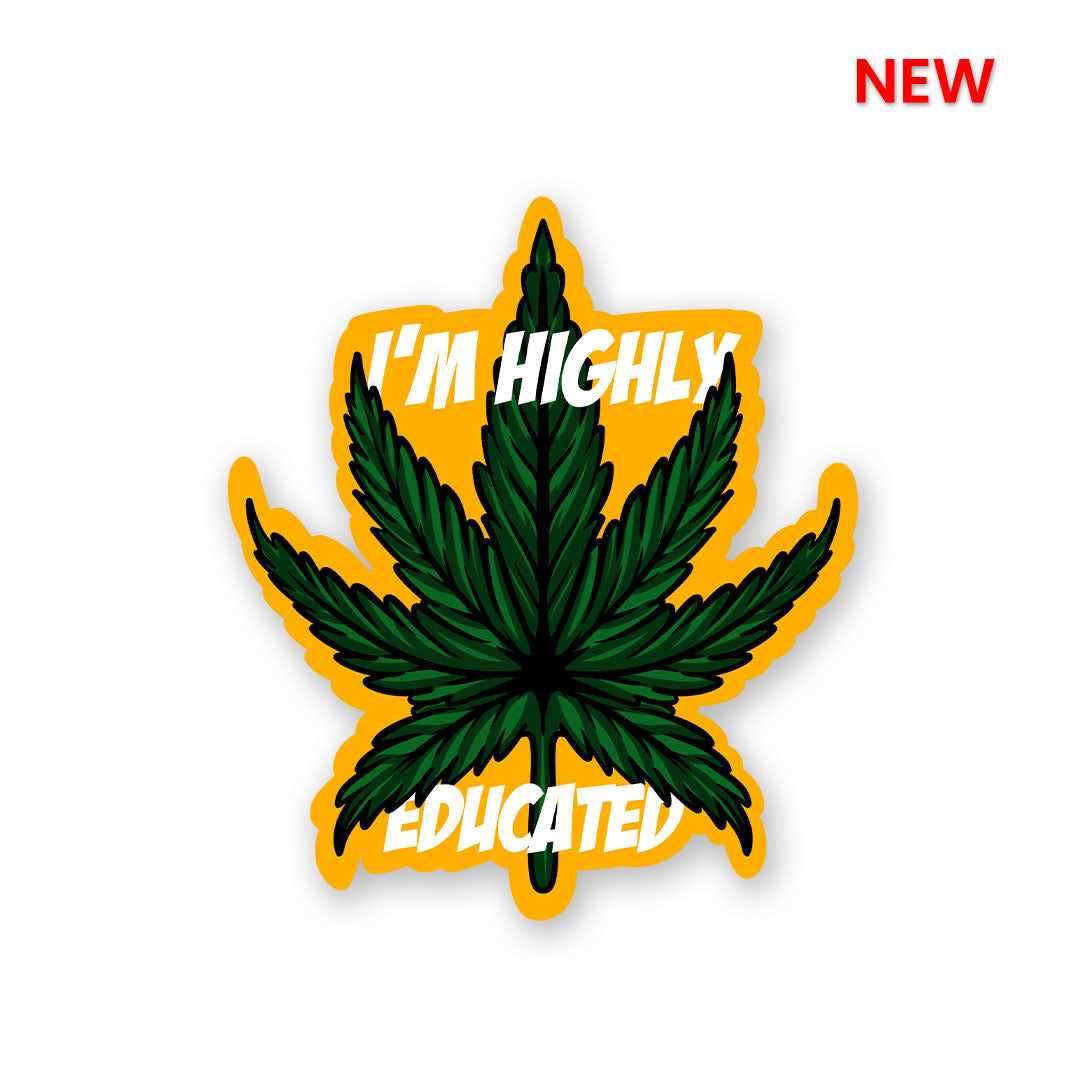 Im Highly Educated Sticker