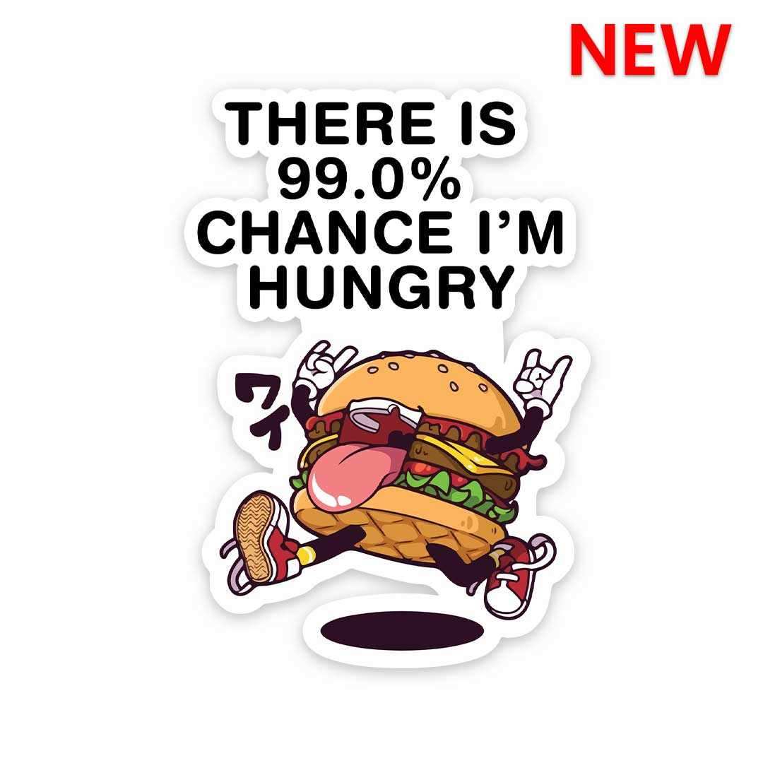 Im Hungry Sticker