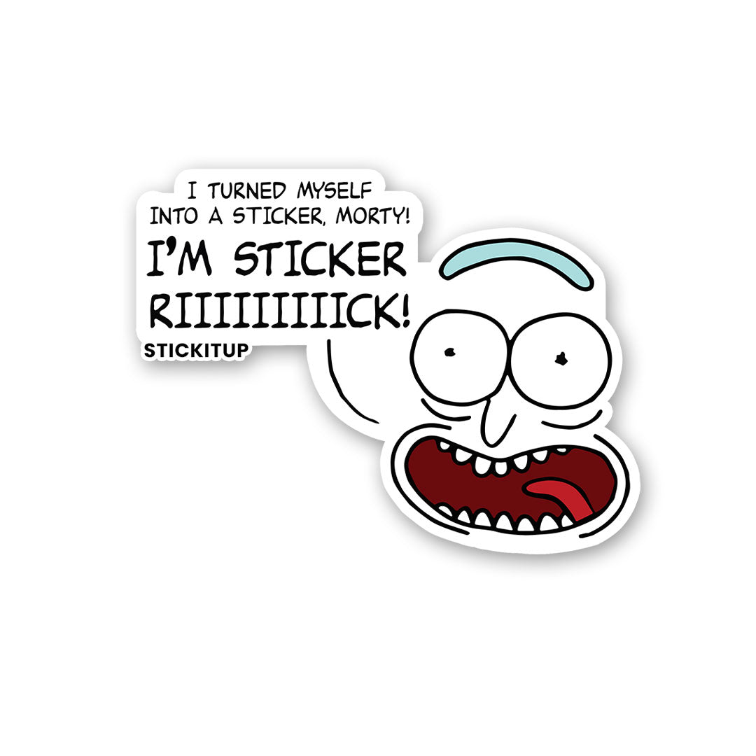 Im Sticker Rick Sticker