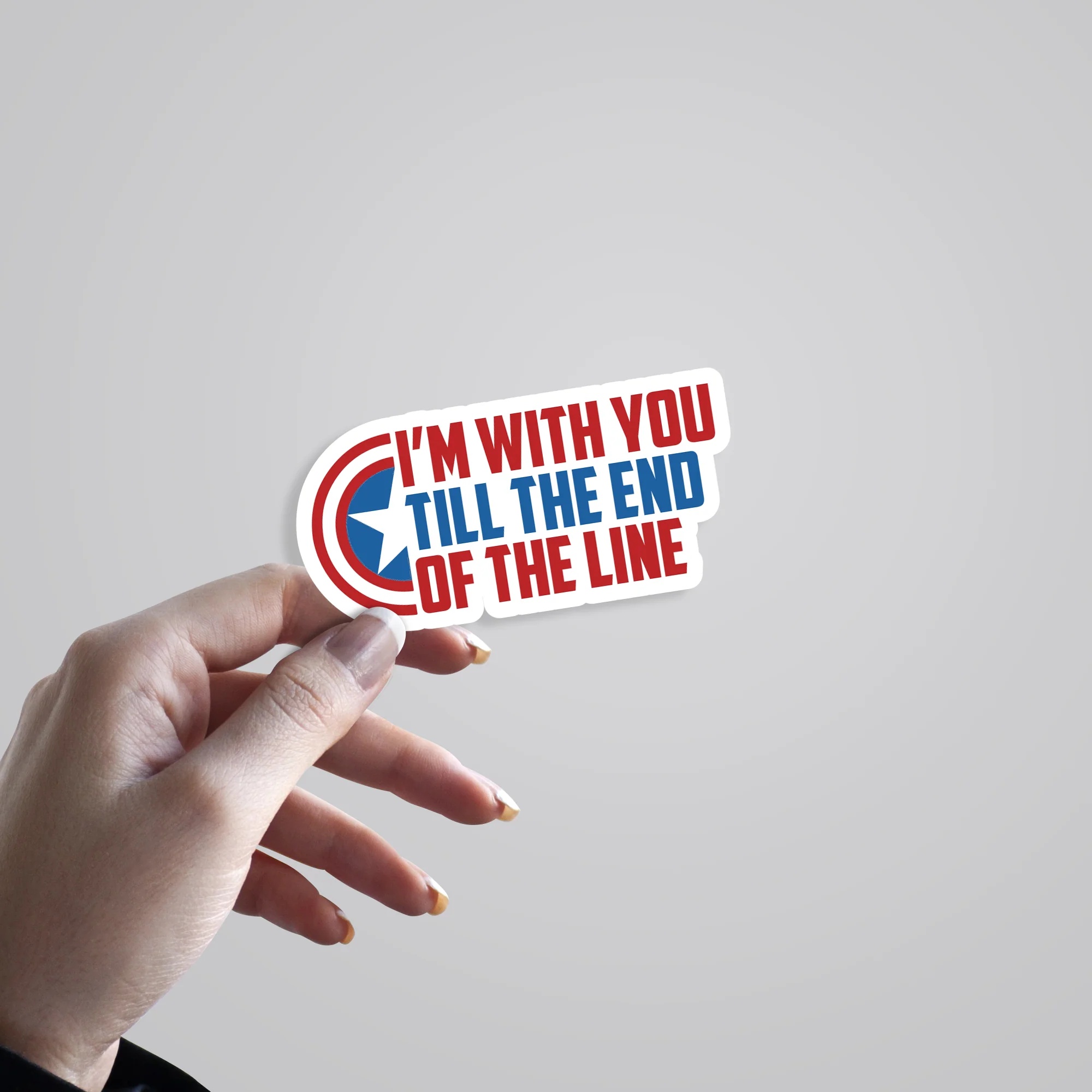 Im With You Till The End Movies Stickers
