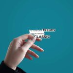 In A World Full Of Trends Sticker