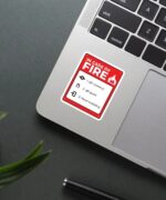 In Case Of Fire Sticker