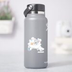 Infant Tom And Jerry Taking A Bath Sticker