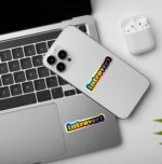 Intovert   Holographic Laptop   Mobile Sticker
