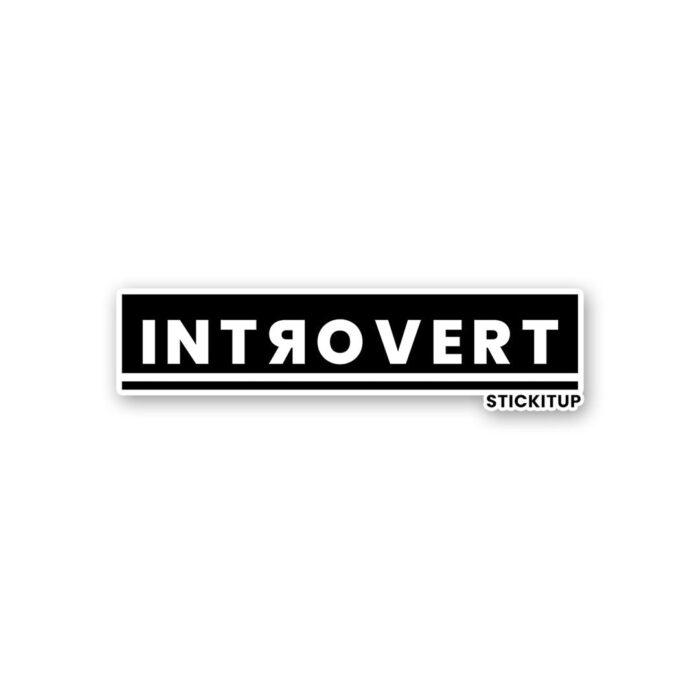 Introvert Sticker