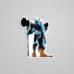Iron Solo Leveling Anime Stickers