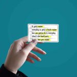 It Get Easier Sticker