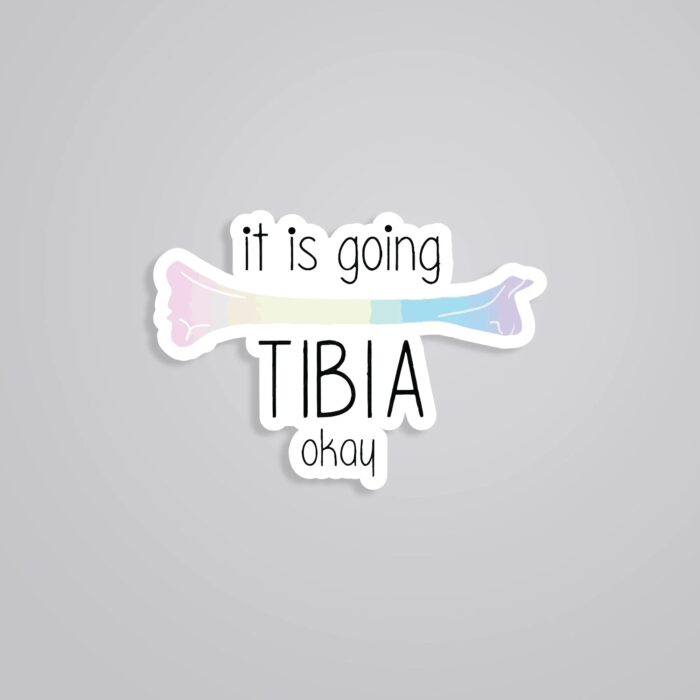 It Is Going TIBIA Okay Witty Stickers