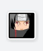 Itachi Uchiha Furious Sticker