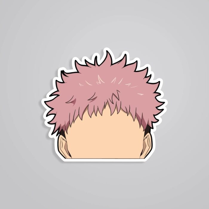 Itadori Yuji Minimalist Anime Stickers