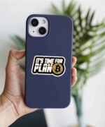 Its Time For Plan Bitcoin Sticker