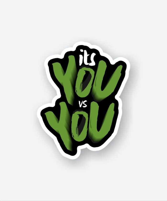 Its You VS You Sticker