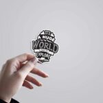Its A Huge World Then Go Explore Travels Stickers