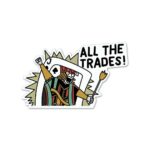 Jack Of All The Trades Sticker