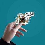 Jack Of All The Trades Sticker