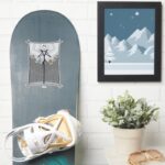 Jack Skellington Cemetery Fence Sticker