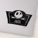 Jack Skellington Headstone Sticker