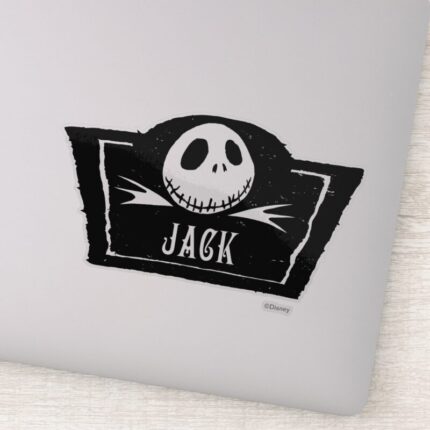 Jack Skellington Headstone Sticker
