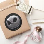 Jack Skellington Master Of Fright Classic Round Sticker