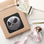 Jack Skellington Master Of Fright Square Sticker