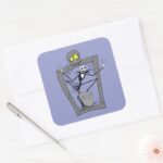 Jack Skellington RIP Square Sticker