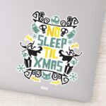 Jack Zero No Sleep Til Xmas Sticker