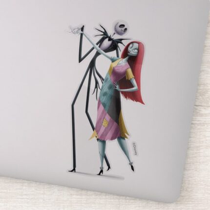 Jack And Sally Dancing Sticker