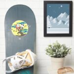 Jack And Sally Cute Moon Sticker