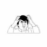 Jackie Chan Says What_ Sticker