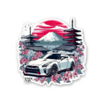 Japanese GTR Sticker