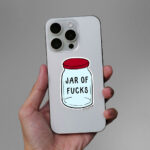 Jar Of Fucks Sticker