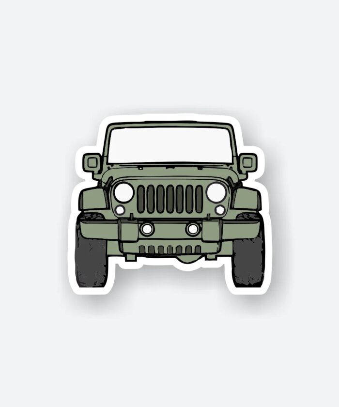 Jeep Drive Sticker