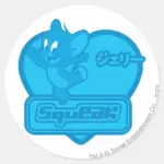 Jerry Squeak Classic Round Sticker